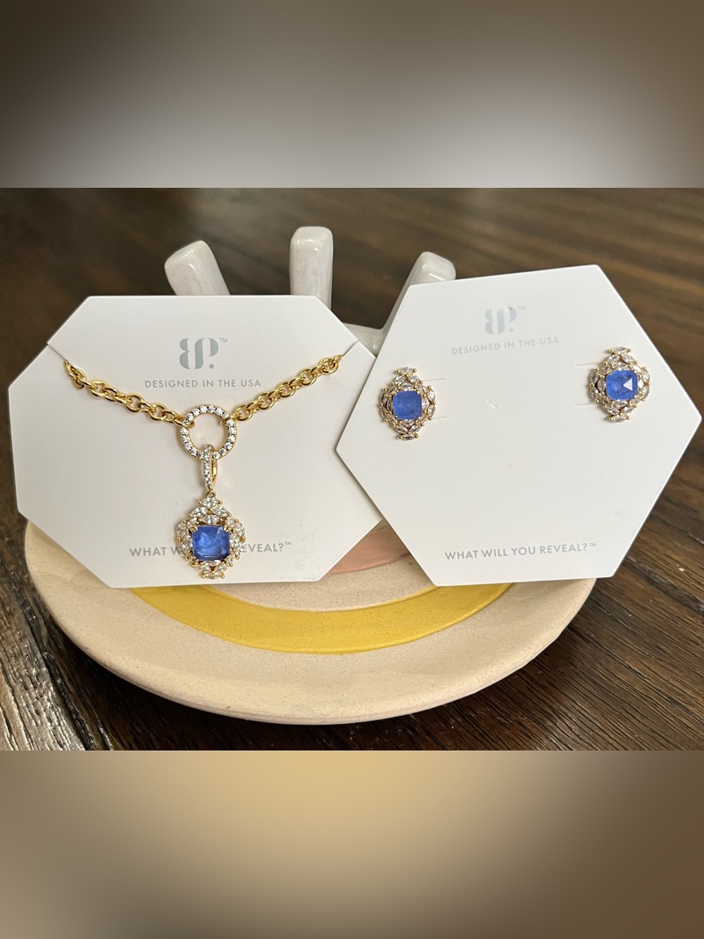 Bomb Party Necklace & Earring Matching Set